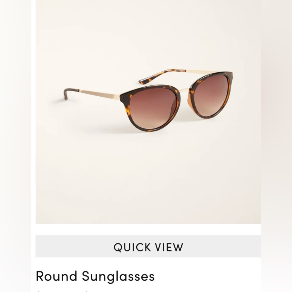 Ann Taylor round sunglasses - Picture 6 of 12